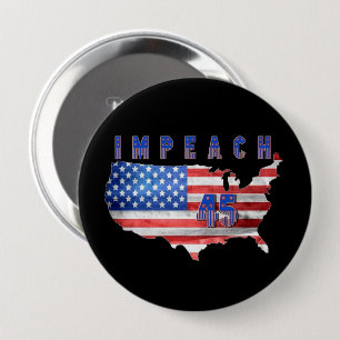Impeach 45 Amerikaanse Button