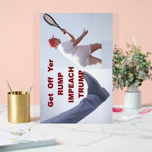 IMPEACH ACRYL BORD (Huwelijk)