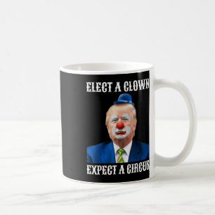 Impeach anti-Trump kiest een clown en verwacht een Koffiemok