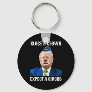 Impeach anti-Trump kiest een clown en verwacht een Sleutelhanger