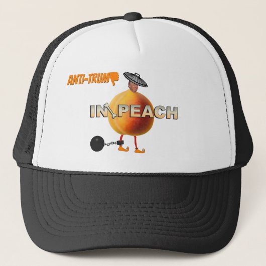 Impeach/antitrump, Trucker Hat Pet (Voorkant)