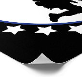 IMPEACH BIDEN WE ZULLEN NOOIT VERGETEN POSTER (Hoek)