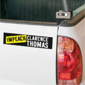 Impeach Clarence Thomas Bumpersticker (Op Truck)