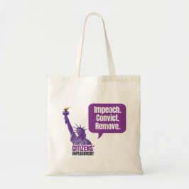 Impeach Convict Remove Tote Bag