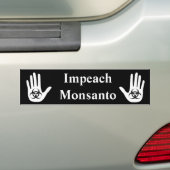 Impeach Monsanto Bumpersticker (Op auto)