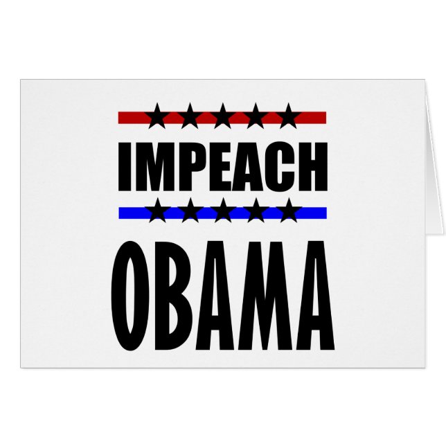 Impeach Obama (Voorkant Horizontaal)