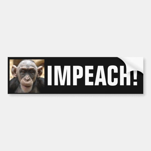 IMPEACH OBAMA! BUMPERSTICKER (Voorkant)