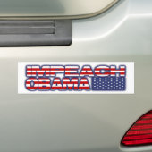 Impeach Obama Bumpersticker (Op auto)