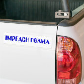 IMPEACH OBAMA BUMPERSTICKER (Op Truck)