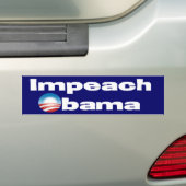 Impeach Obama Bumpersticker (Op auto)