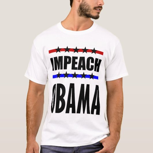 Impeach Obama T-shirt (Voorkant)