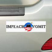 IMPEACH O'VOMIT BUMPERSTICKER (Op auto)
