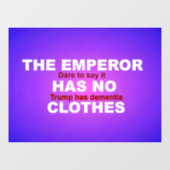 IMPEACH  RAAMSTICKER (Vel)