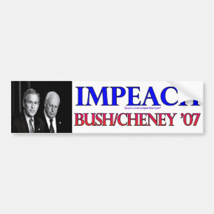 Impeach Struik/Cheney Bumpersticker