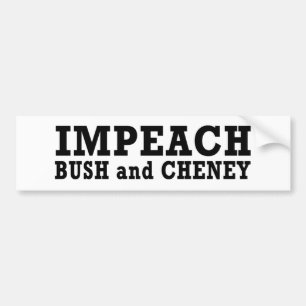 Impeach Struik & Cheney Bumpersticker