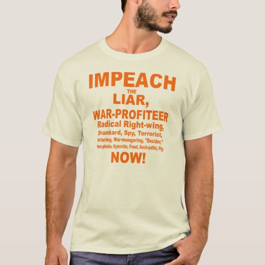 IMPEACH T-SHIRT (Voorkant)