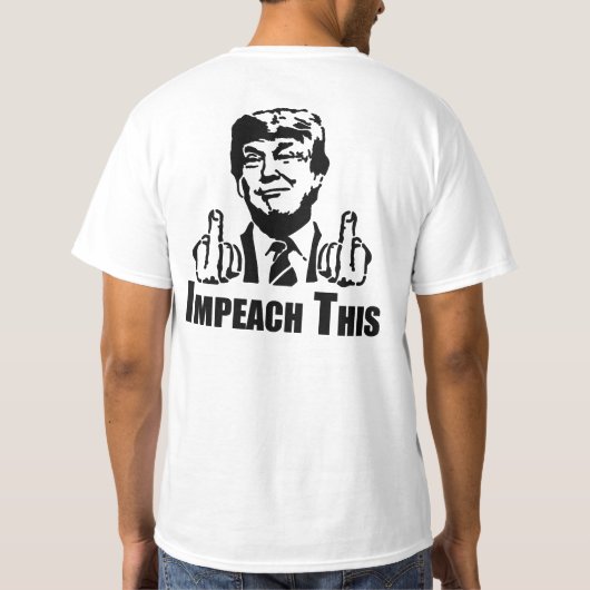 Impeach Thie T-shirt (Achterkant)