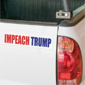 Impeach Trump - Anti-President Trump Bumpersticker (Op Truck)