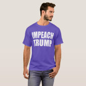"IMPEACH TRUMP" (dubbelzijdig) T-shirt (Voorkant volledig)