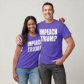 "IMPEACH TRUMP" (dubbelzijdig) T-shirt (Unisex)