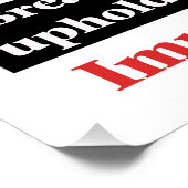 Impeach Trump en Pence Perfect Poster (Hoek)