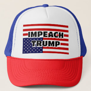 IMPEACH TRUMP (je kunt de woorden veranderen) Trucker Pet