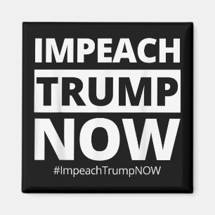 Impeach Trump nu grappig trendy Magneet