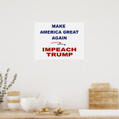 Impeach Trump Poster (Keuken)