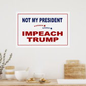Impeach Trump Poster (Keuken)