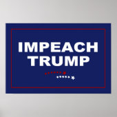 Impeach Trump Poster (Voorkant)