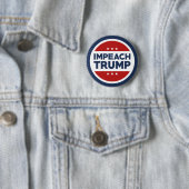 Impeach Trump Ronde Button 5,7 Cm (In situ)