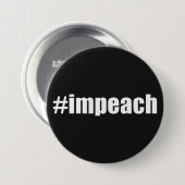 Impeach Trump Ronde Button 7,6 Cm (Voorkant /achterkant)