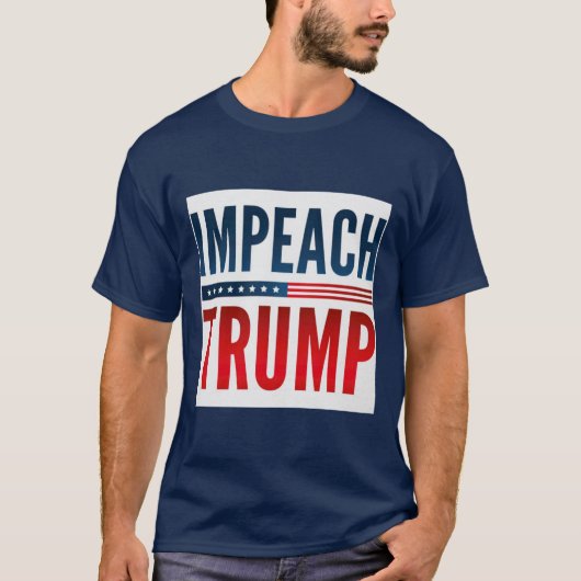 Impeach Trump T-shirt (Voorkant)