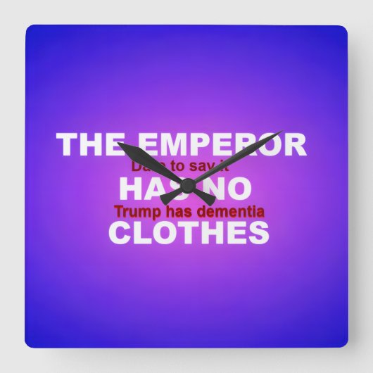 IMPEACH  VIERKANTE KLOK (Voorkant)