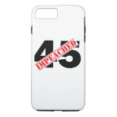Impeaching Case-Mate iPhone Case (Achterkant)