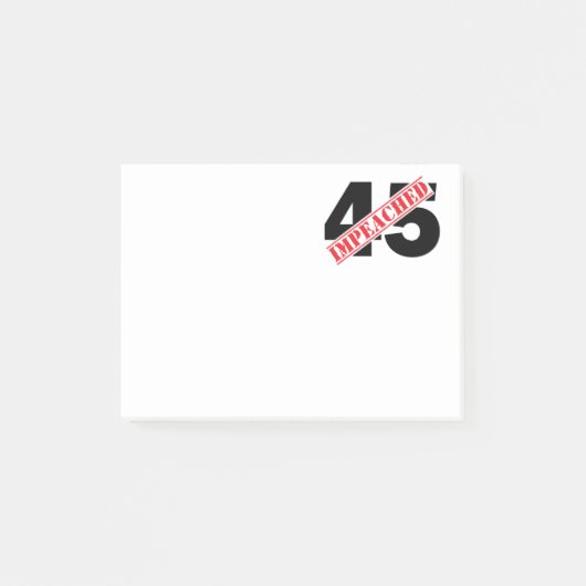 Impeaching Post-it® Notes (Voorkant)