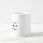 imperfect = ik ben perfect koffiemok (Center)
