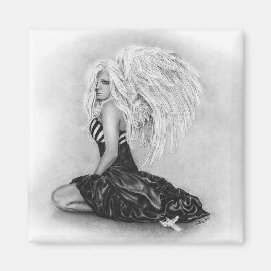 Imperfecte engelenmagneet magneet (Voorkant)