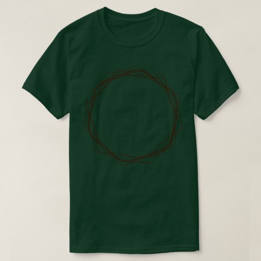 Imperfecte spirograaf nr. 7 t-shirt (Design voorkant)