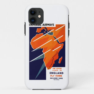 Imperial Airways Africa iPhone 11 Hoesje