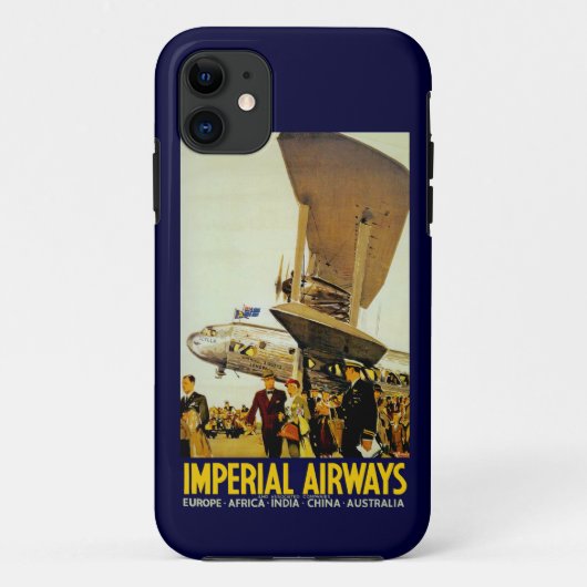 Imperial Airways Arrival Case-Mate iPhone Case (Achterkant)