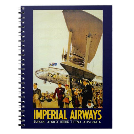 Imperial Airways Arrival Notitieboek (Voorkant)
