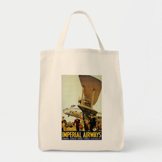 Imperial Airways Arrival Tote Bag (Voorkant)