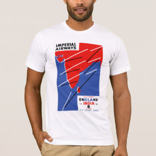 Imperial Airways ~ India T-shirt