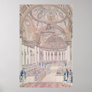 Imperial Banquet in de Grand Salon Poster