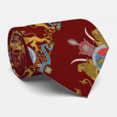 Imperial Coat of Arms of Iran (1925-1979) Stropdas (Opgerold)