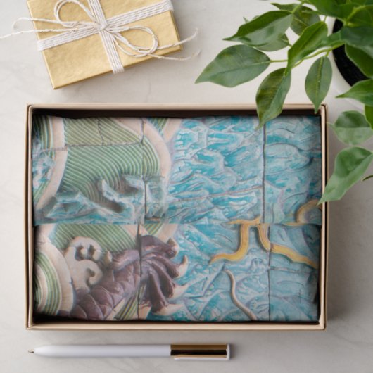 imperial dragon tissue paper tissuepapier (Geschenk)