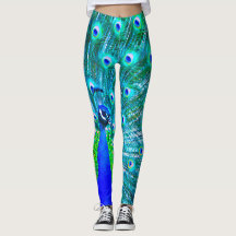 Imperial Empress Peacock-Leggings
