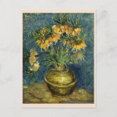 Imperial Fritillaries in a Copper Vase, Van Gogh Briefkaart (Voorkant)