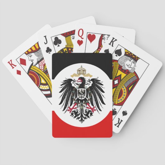 Imperial German Eagle Pokerkaarten (Achterkant)